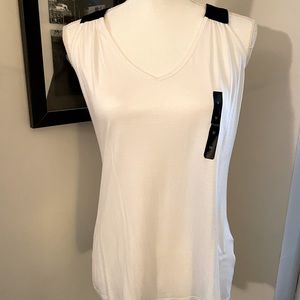 NWT Banana Republic Black and White tank top
